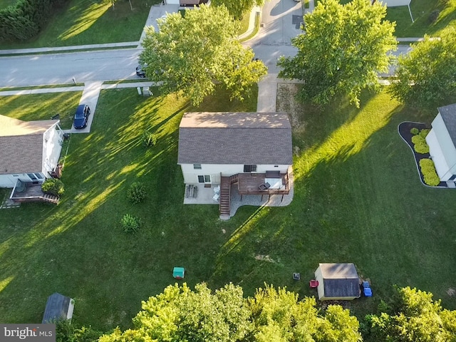 drone / aerial view