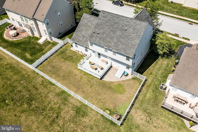 drone / aerial view