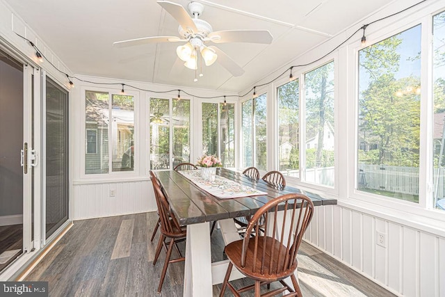 8 Candytuft Ln, Ocean Pines, MD 21811 - sunroom / solarium featuring wood finished floors and plenty of natural light
