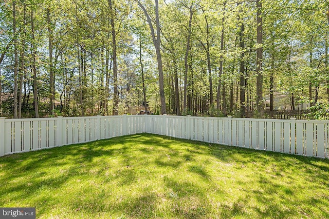 8 Candytuft Ln, Ocean Pines, MD 21811 - view of yard featuring a fenced backyard