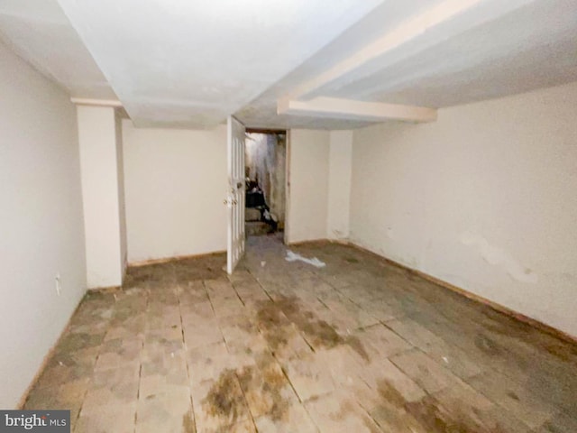 421 E Rockland St, Philadelphia, PA 19120 - finished below grade area with wood finished floors