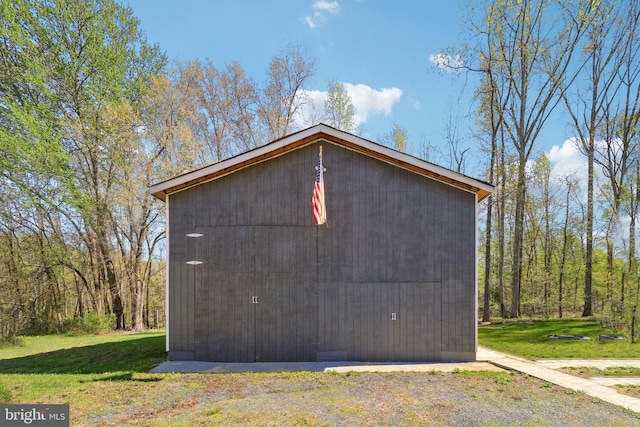 5160 Miller Hill Rd, La Plata, MD 20646 - exterior space with an outdoor structure