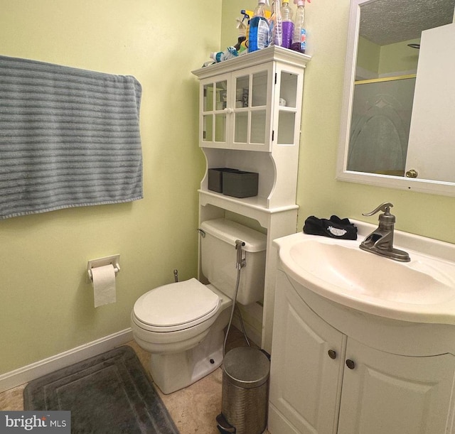 730 Heather Ridge Dr Unit G, Frederick, MD 21702 - full bathroom with vanity, toilet, and a shower with door