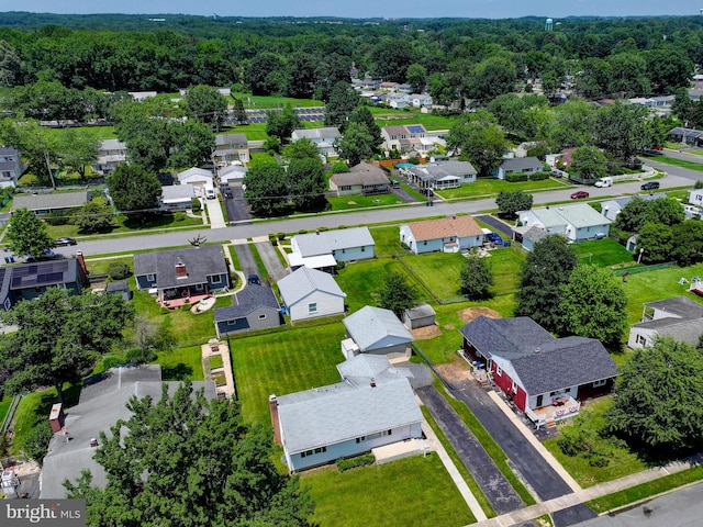 724 Webb St, Aberdeen, MD 21001 - aerial view of residential area with a forest