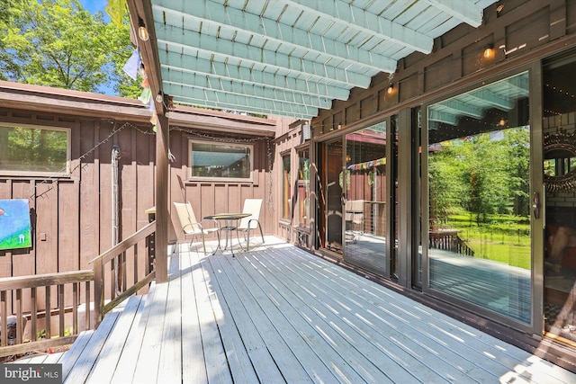 view of deck