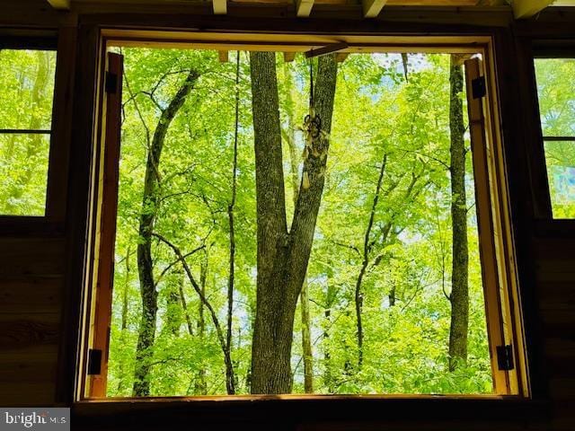 view of room details