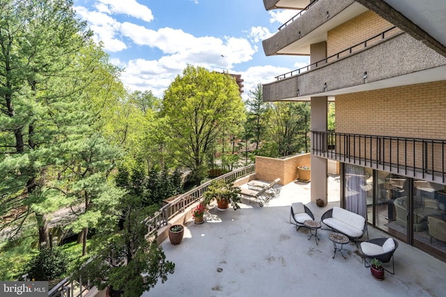 4200 Massachusetts Ave NW Unit 106, Washington, DC 20016 - view of patio / terrace with stairs