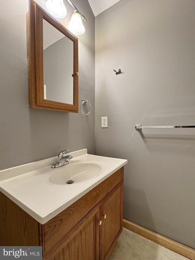 18855 Wicomico River Dr, Cobb Island, MD 20625 - bathroom featuring vanity