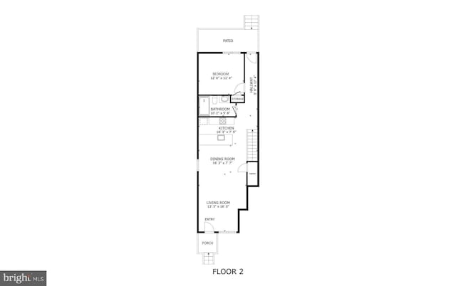 1169 Neal St NE Unit 1, Washington, DC 20002 - view of layout
