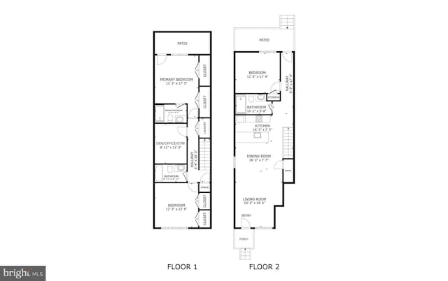 1169 Neal St NE Unit 1, Washington, DC 20002 - floor plan