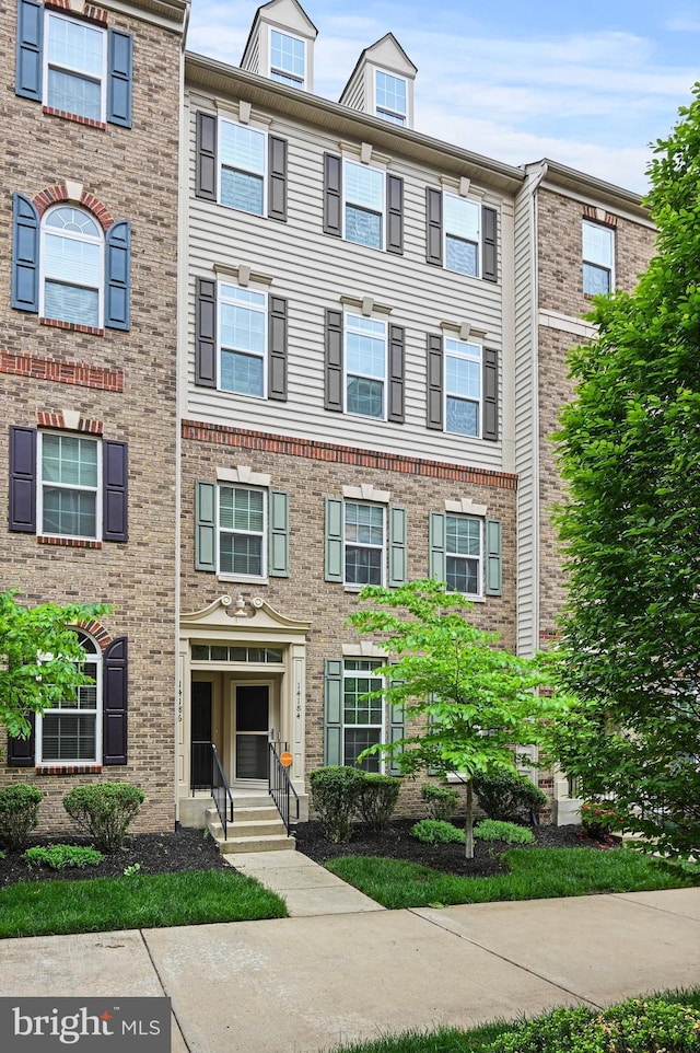 14184 Haro Trl, Gainesville, VA 20155 - view of property with brick siding