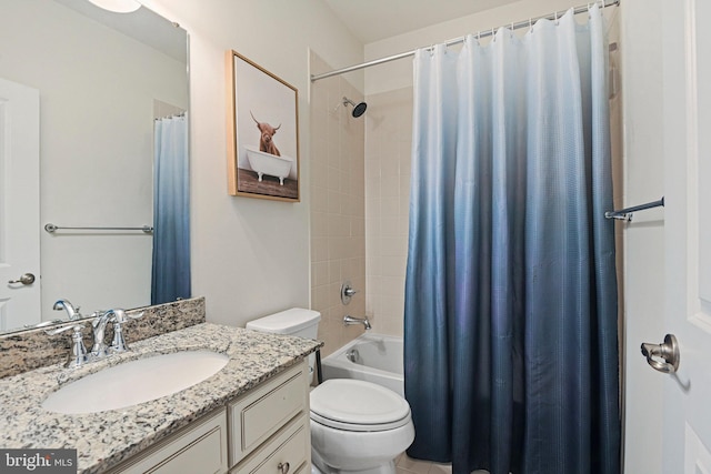 14184 Haro Trl, Gainesville, VA 20155 - full bath featuring toilet, shower / tub combo with curtain, and vanity