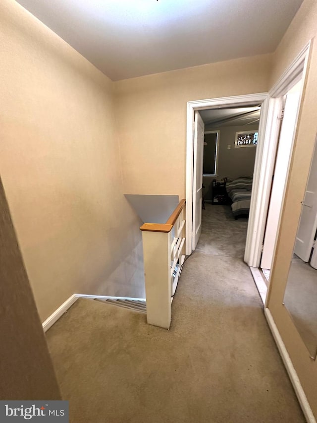 3525 Hartel Ave, Philadelphia, PA 19136 - hall with light carpet and baseboards