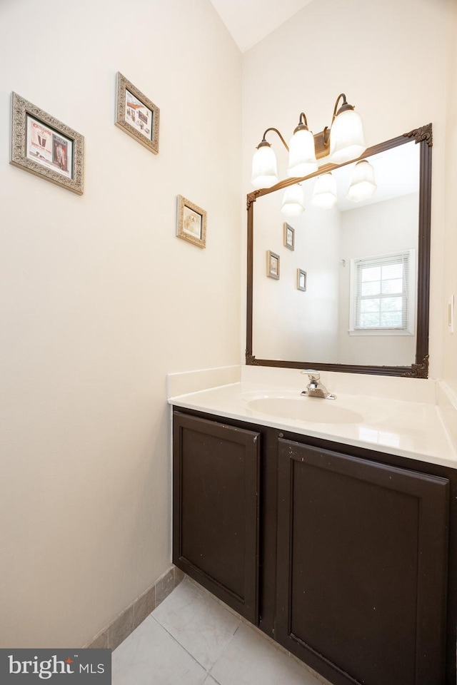110 Mulberry Ct, Morgantown, PA 19543 - bathroom with tile patterned floors and vanity