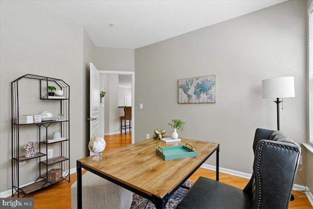 12000 Market St Unit 189, Reston, VA 20190 - office with baseboards and light wood-style floors