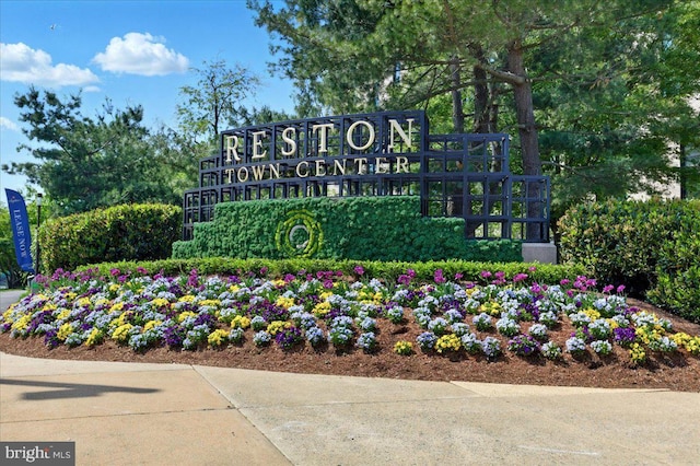 12000 Market St Unit 189, Reston, VA 20190 - view of community sign