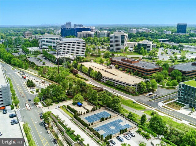 12000 Market St Unit 189, Reston, VA 20190 - drone / aerial view with a city view