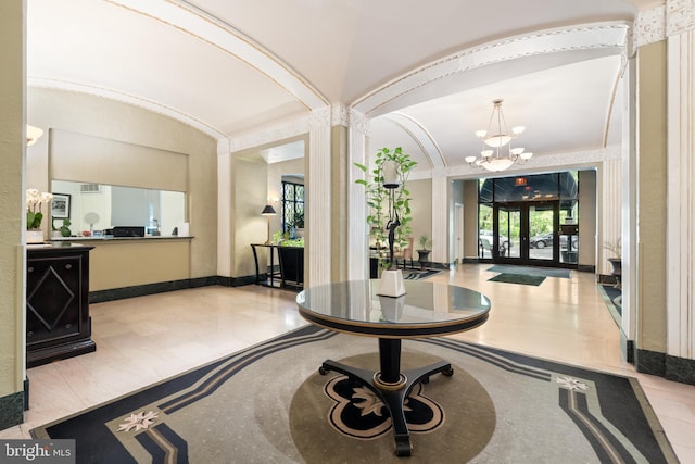 view of lobby