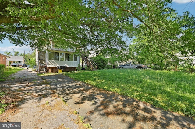 view of yard