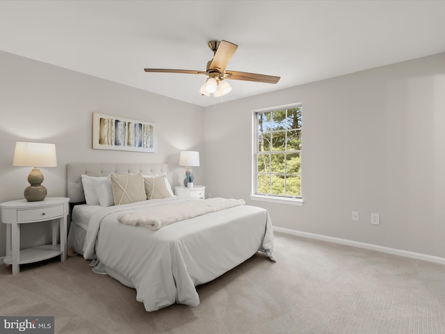 2607 Nisqually Ct, Silver Spring, MD 20906 - carpeted bedroom with a ceiling fan and baseboards