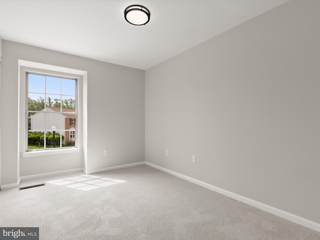 2607 Nisqually Ct, Silver Spring, MD 20906 - spare room with visible vents, carpet flooring, and baseboards