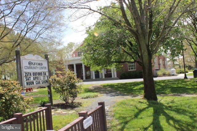 213 S Morris St, Oxford, MD 21654 - view of community with a lawn