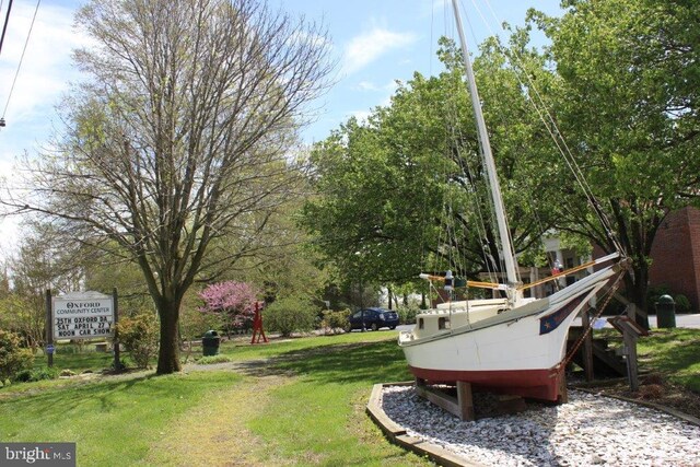 213 S Morris St, Oxford, MD 21654 - view of community featuring a yard