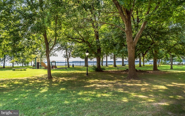 213 S Morris St, Oxford, MD 21654 - view of home's community with playground community and a yard