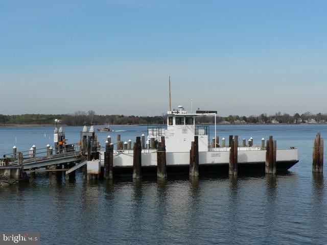 213 S Morris St, Oxford, MD 21654 - dock area featuring a water view