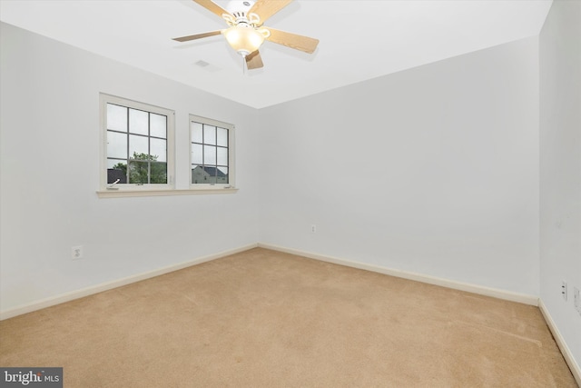 430 Timbermill Run, Emmitsburg, MD 21727 - empty room featuring carpet, baseboards, and ceiling fan