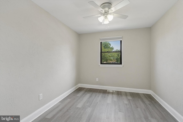 102 Orchard Ct, Royersford, PA 19468 - unfurnished room with wood finished floors, ceiling fan, and baseboards