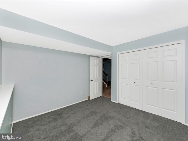 7250 Single Wheel Path, Columbia, MD 21046 - unfurnished bedroom with carpet, baseboards, and a closet