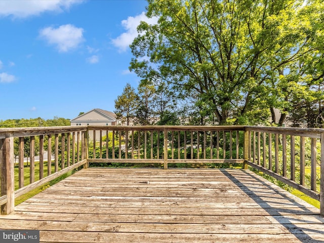 7250 Single Wheel Path, Columbia, MD 21046 - view of wooden terrace