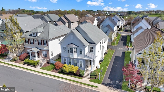 17435 Lethridge Cir, Round Hill, VA 20141 - aerial perspective of suburban area