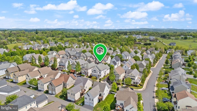17435 Lethridge Cir, Round Hill, VA 20141 - aerial view of residential area