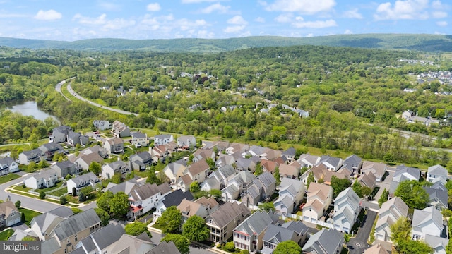 17435 Lethridge Cir, Round Hill, VA 20141 - aerial perspective of suburban area featuring a forest