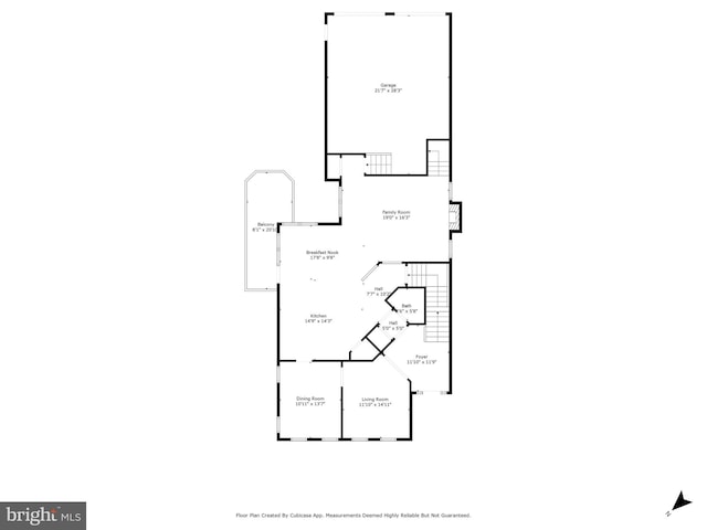 17435 Lethridge Cir, Round Hill, VA 20141 - home floor plan