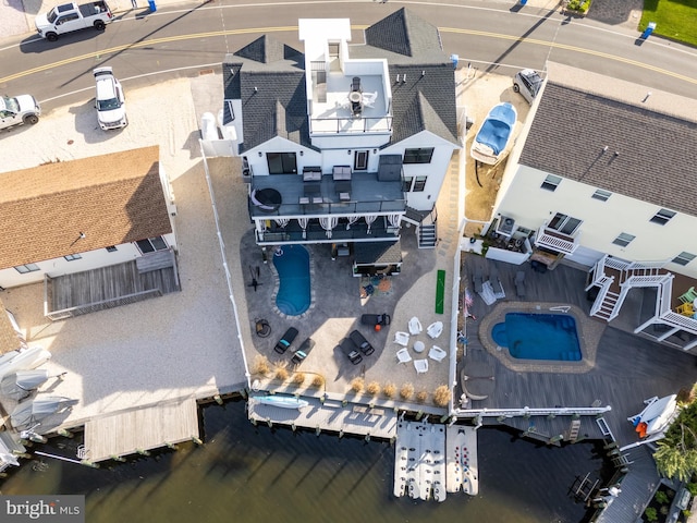 1181 Jennifer Ln, Manahawkin, NJ 08050 - birds eye view of property