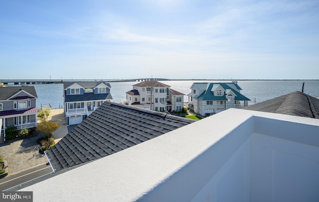 1181 Jennifer Ln, Manahawkin, NJ 08050 - details with a residential view and roof with shingles