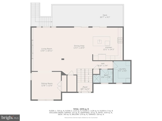 1181 Jennifer Ln, Manahawkin, NJ 08050 - plan