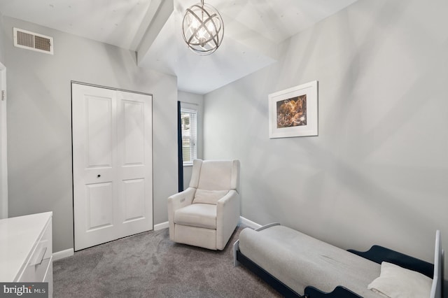 421 N 20th St, Philadelphia, PA 19130 - living area featuring carpet and baseboards