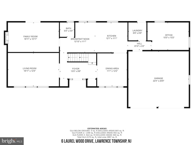 view of layout