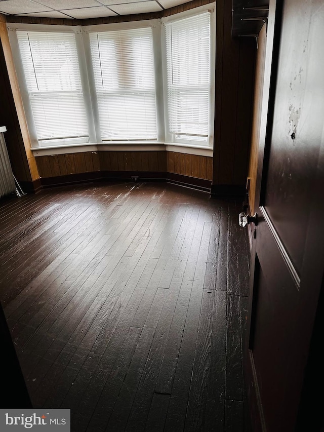 19 S 3rd St, Shamokin, PA 17872 - empty room with dark wood-type flooring and a wealth of natural light