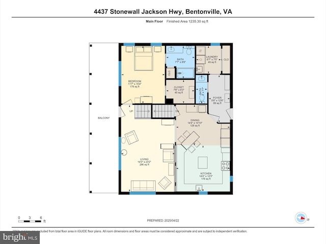 4437 Stonewall Jackson Hwy, Bentonville, VA 22610 - floor plan