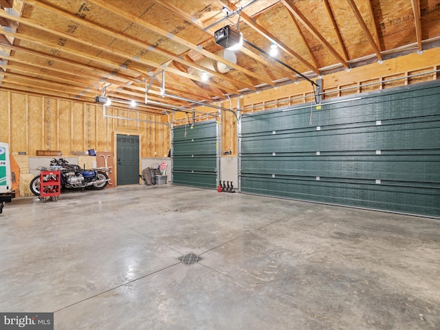 4437 Stonewall Jackson Hwy, Bentonville, VA 22610 - garage featuring a garage door opener