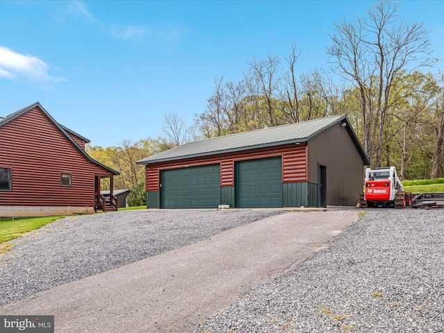 4437 Stonewall Jackson Hwy, Bentonville, VA 22610 - view of detached garage