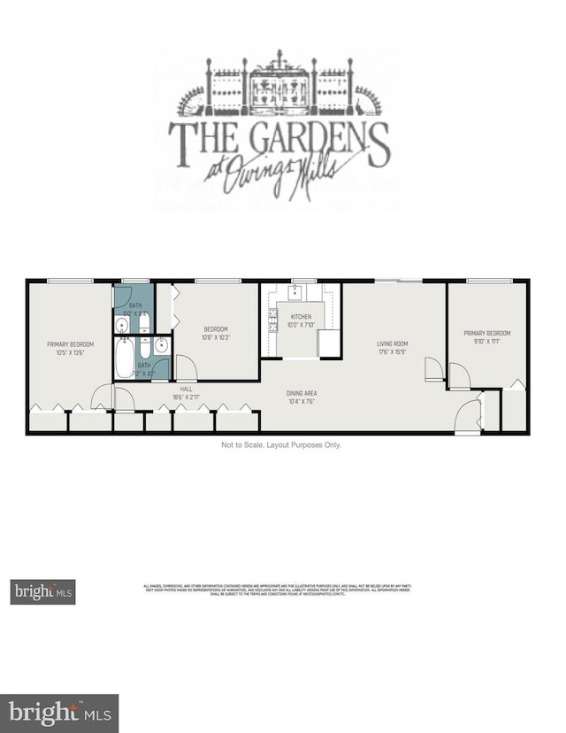 11902 Tarragon Rd Unit J, Reisterstown, MD 21136 - floor plan