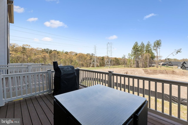 7828 Yona Ct, Glen Burnie, MD 21060 - view of deck