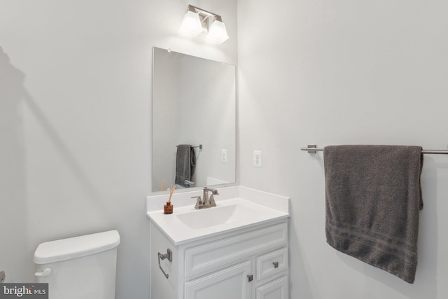 7828 Yona Ct, Glen Burnie, MD 21060 - bathroom with toilet and vanity