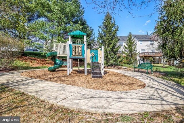 8507 Young Rivers Ct Unit 22, Laurel, MD 20723 - view of communal playground